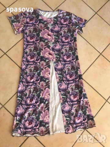 Модерна дамска рокля, снимка 2 - Рокли - 51184377