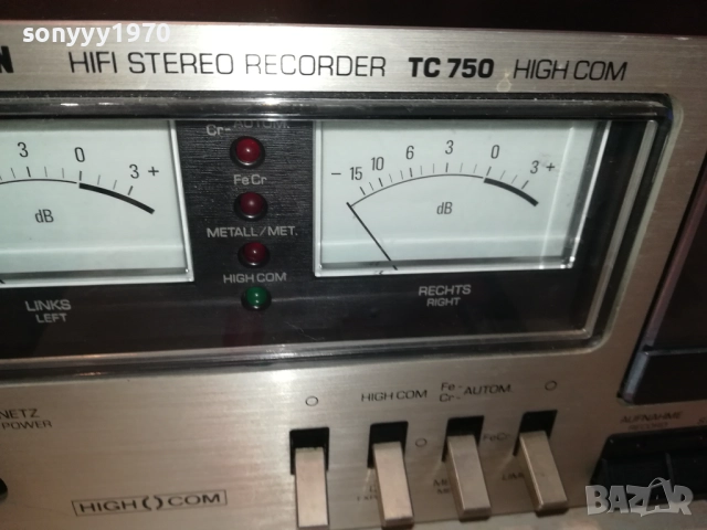 TELEFUNKEN TC 750 HIGH COM DECK 2 MOTORS-ВНОС SWISS 2009252202, снимка 9 - Декове - 51781936