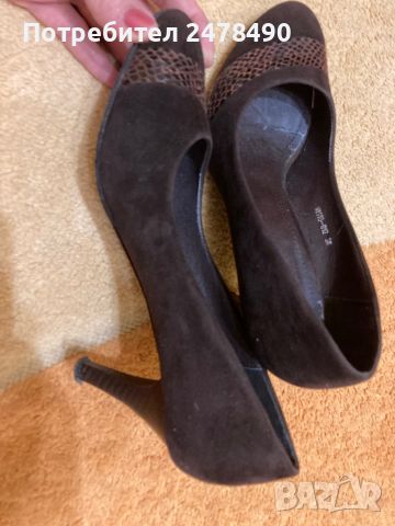 Обувки, снимка 5 - Дамски обувки на ток - 31809408