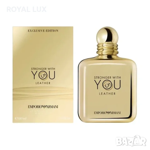 ARMANI STRONGER WITH YOU LEATHET EDP 100ML Парфюм за мъже