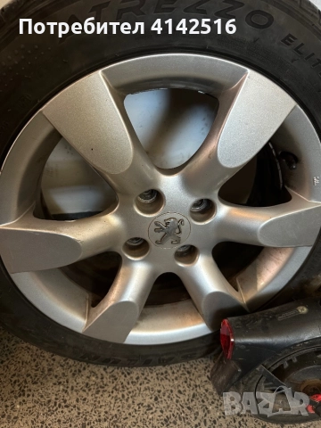 Джанти за Пежо 4 108 16, снимка 4 - Гуми и джанти - 52793872