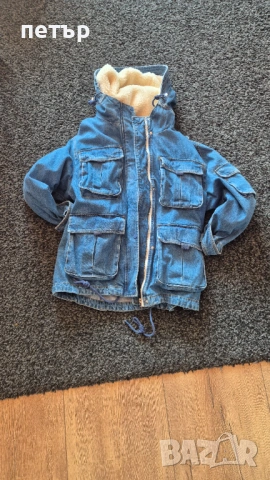 Дамско дънково яке