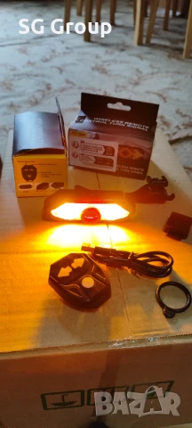 LED Стоп + мигачи аварийни светлини, снимка 3 - Аксесоари за велосипеди - 51416391