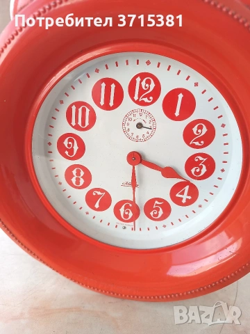 Немски будилник Kaiser , снимка 4 - Антикварни и старинни предмети - 53721130