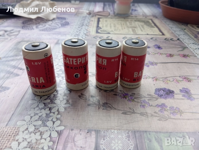 Стари батерии Никопол 4бр., снимка 6 - Антикварни и старинни предмети - 51701452