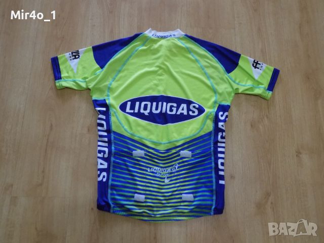 вело джърси santini тениска екип шосейно колоездене мъжко оригинално XL, снимка 2 - Спортни дрехи, екипи - 46387916