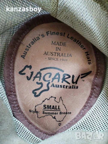 jacaru australia summer breeze - мъжка кожена шапка С, снимка 2 - Шапки - 50942985