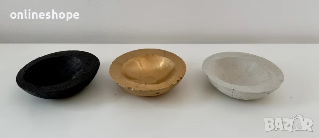 Мини дизайнерска купичка “Гравитация” – бетонен стил за модерния дом