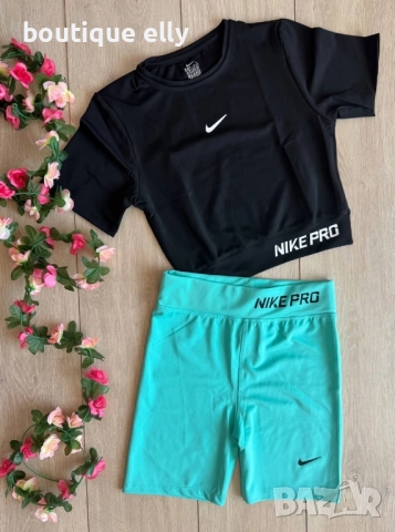 дамски комплект в розово,мента и черно, снимка 2 - Комплекти - 51770208