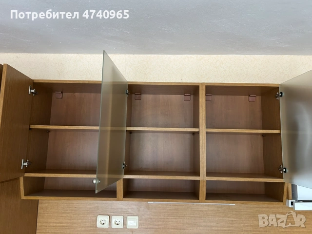 Модулна кухня с аспиратор и хладилник , снимка 8 - Кухни - 53918582