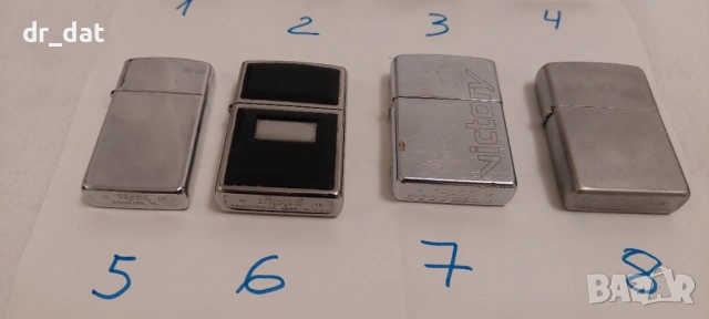 Лот от 12 запалки Zippo, снимка 3 - Запалки - 54114909