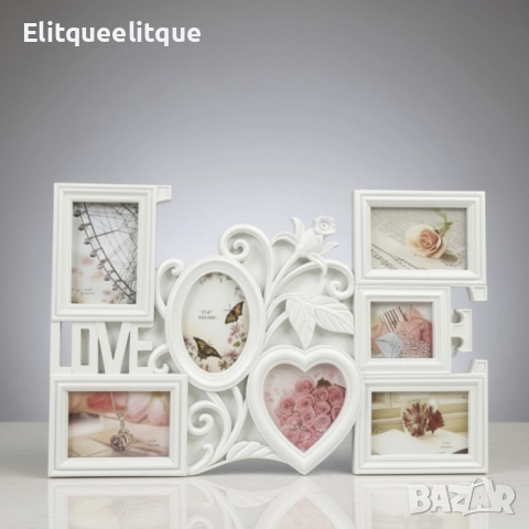 Любовна Феерия – декоративна фоторамка за 7 снимки, снимка 3 - Декорация за дома - 52251002