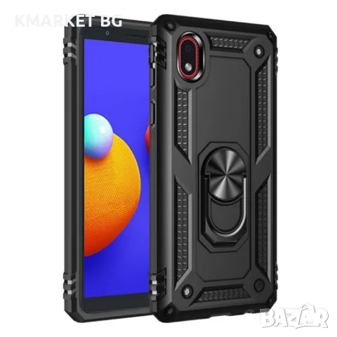 Samsung Galaxy A01 Core/M01 Core TPU Hybrid with Kickstand Удароустойчив Калъф и Протектор, снимка 4 - Калъфи, кейсове - 46914581