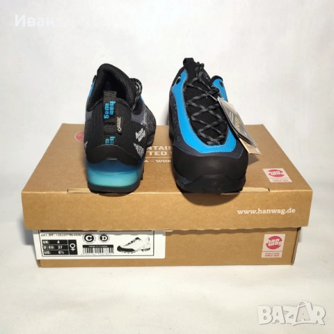 Нови дамски туристически обувки Hanwag GORE-TEX Vibram, снимка 4 - Други - 53885366