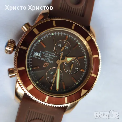 Мъжки луксозен часовник Breitling Superocean Edition Speciale Etanche, снимка 3 - Мъжки - 47228672