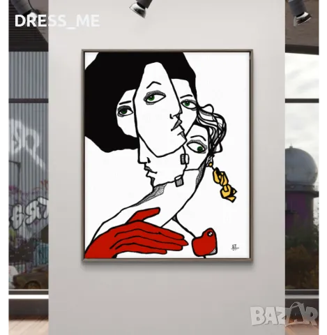 Картини Рисувани Акрилни бои, снимка 13 - Картини - 50105193