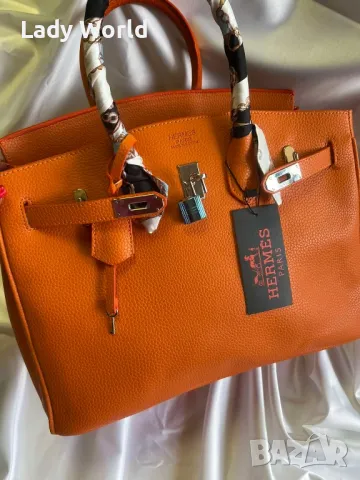 Дмска чанта Hermes Birkin, снимка 2 - Чанти - 27882202