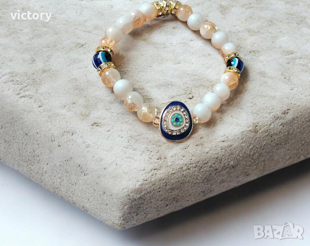 Mystic Nazar – Bracelet of Protection | Гривна със Синьо око – талисман за защита и късмет