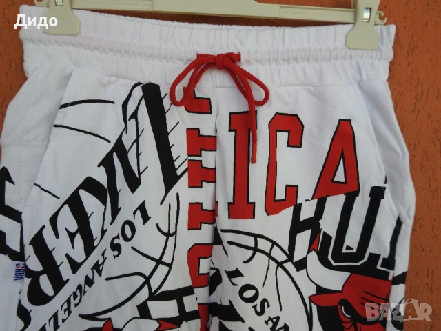 NBA шорти Лейкърс Булс НБА L.A. Lakers Chicago Bulls (L), снимка 2 - Къси панталони - 51772540