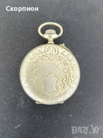 Швейцарски джобен часовник с посребрени капаци - ARGENTAN - ПРОМОЦИЯ, снимка 14 - Джобни - 50527124