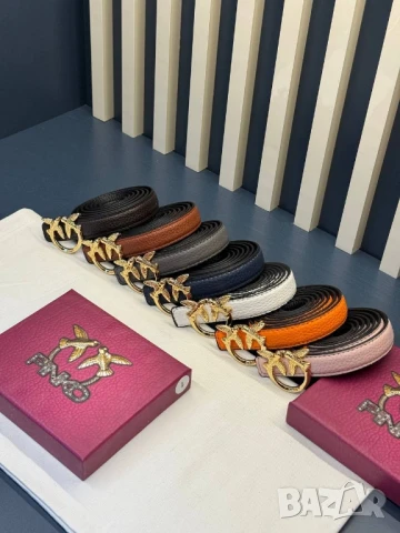 колани от естествена кожа в кутия pinko , снимка 10 - Колани - 50580447