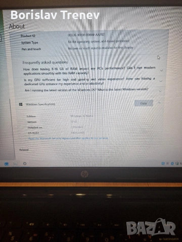Hp 250 G2 Notebook поправен и подобрен, снимка 5 - Лаптопи за дома - 53566787