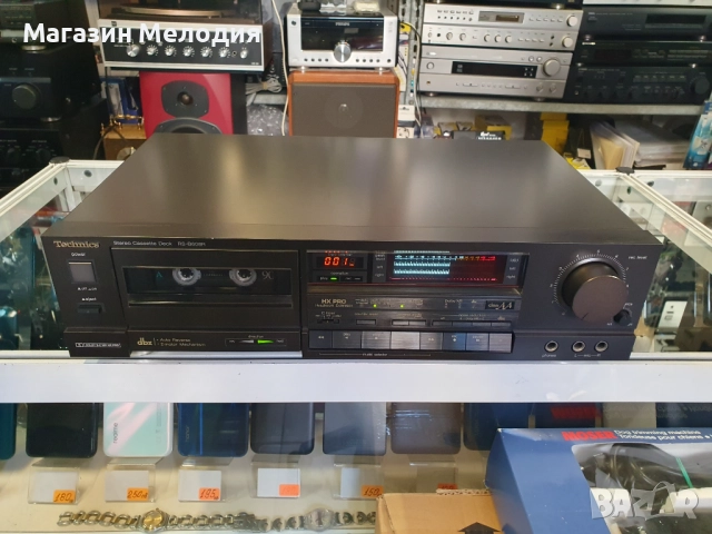 Касетен дек Technics RS-B608B В отлично техническо и визуално състояние., снимка 2 - Декове - 48205538