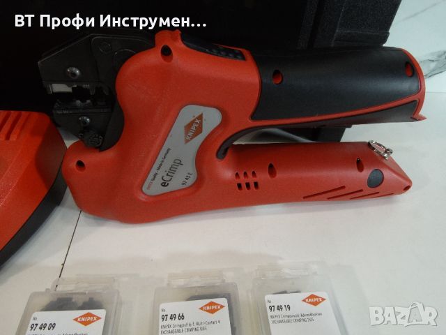 Промо - 2023 - KNIPEX 97 43 E - ЕCrimp - Кримпващи клещи, снимка 4 - Други инструменти - 45413877