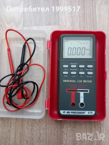 Universal LCR  meter BK Precision 878, снимка 4 - Друга електроника - 54097881