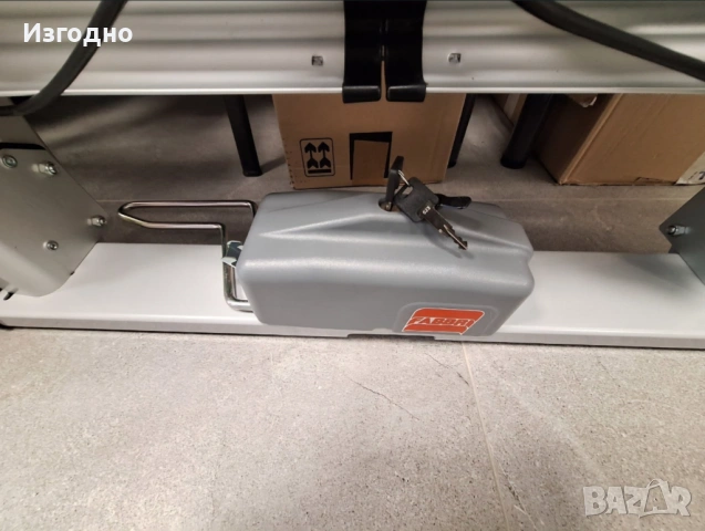 Багажник-стойка за велосипеди за теглич Fabbri Bicci Deluxe 3- Thule, снимка 9 - Аксесоари и консумативи - 53613889