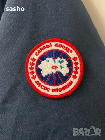 Мъжка парка Canada Goose Langford – Тъмносиня (Navy), XL, снимка 3 - Якета - 53610672