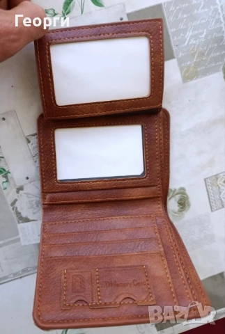 Кожен мъжки портфейл с защита от електронни кражби (с RFID защита), снимка 8 - Портфейли, портмонета - 51633884