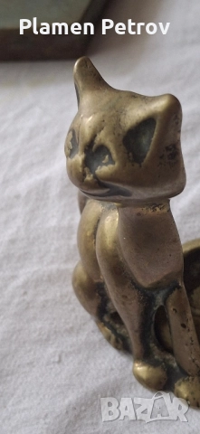 бронзова мечка и др бронзови предмети , снимка 10 - Статуетки - 42142603