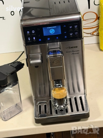 Кафемашина кафе автомат Saeco GranBarista Avanti с гаранция, снимка 9 - Кафемашини - 52243281