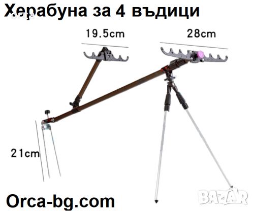 Херабуна - стойка за директен телескоп OSAKO Herabuna 4, снимка 1 - Такъми - 45964116