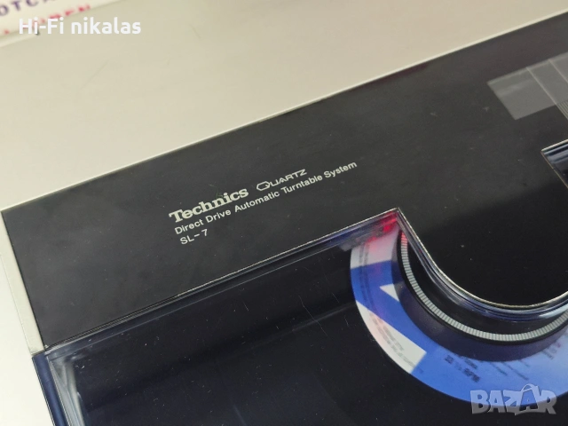 Direct Drive автоматичен грамофон TECHNICS SL-7 Linear tracking, снимка 5 - Грамофони - 53797028