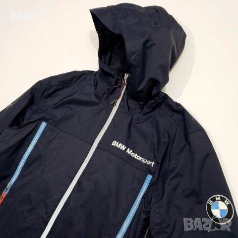 PUMA BMW Motorsport 761706-01 Оригинално Мъжко Яке S, снимка 7 - Якета - 51916232