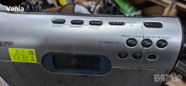 Радио Sony , снимка 3 - Радиокасетофони, транзистори - 52814837