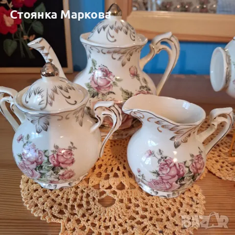 Нов луксозен сервиз за чай или кафе-21 бр, снимка 2 - Сервизи - 49476299