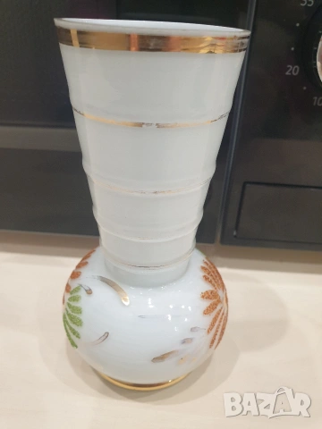 Стъклена ваза/вазичка, снимка 4 - Вази - 53817547