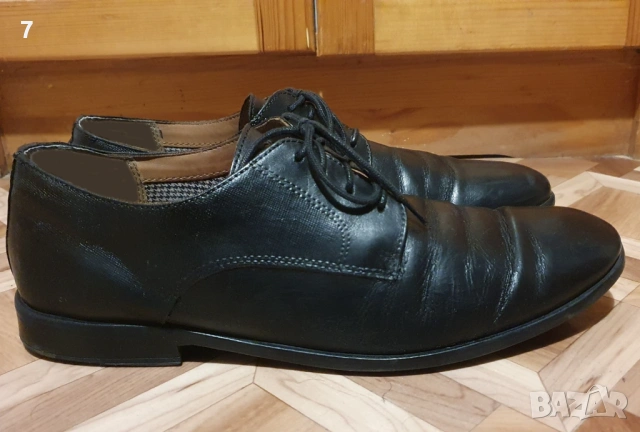 Мъжки кожени обувки  Lasocki