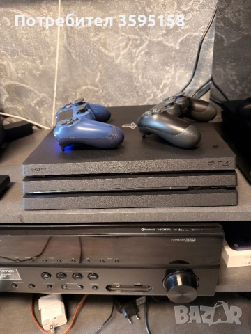 PlayStation 4 500GB + 2 контролера, снимка 2 - PlayStation конзоли - 53931464