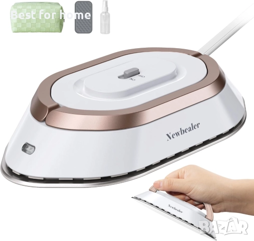 Пътна ютия Newbealer с двойно напрежение - 120V/220V (без пара)