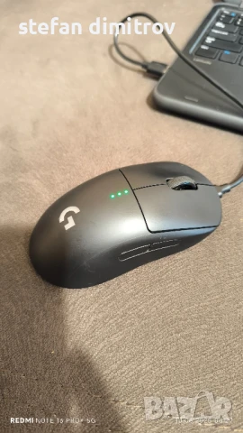 Logitech G PRO Wireless гейминг мишка, черен, с HERO 25K-Sensor

, снимка 11 - Клавиатури и мишки - 50610861