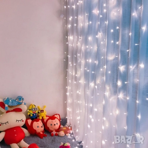 LED светеща завеса