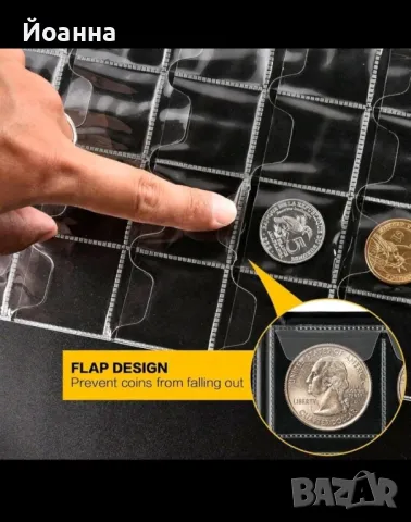 Албум за монети, снимка 5 - Нумизматика и бонистика - 49827252