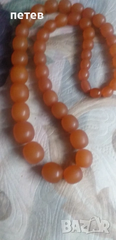 Кехлибарен гердан., снимка 6 - Антикварни и старинни предмети - 53061698