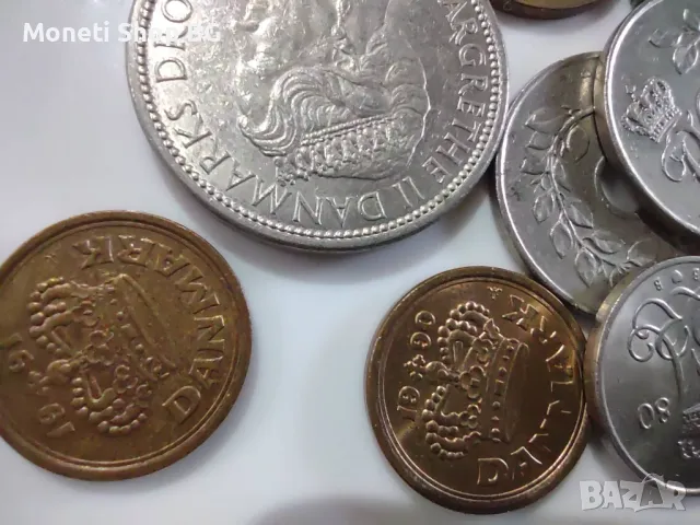 Монети Дания, снимка 2 - Нумизматика и бонистика - 49994379