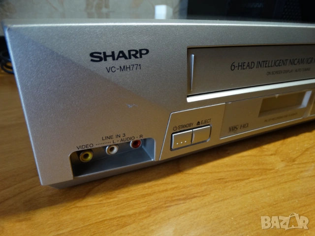 SHARP VC-MH771SM, снимка 2 - Плейъри, домашно кино, прожектори - 54173512