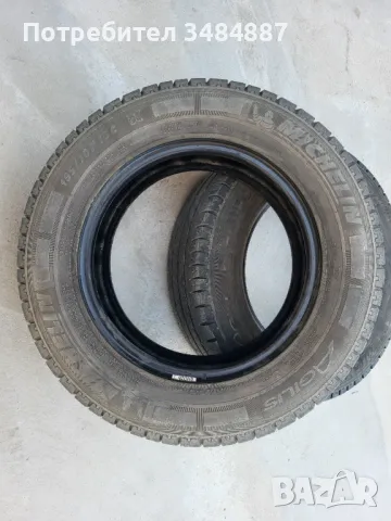 Продавам 2бр. бусови летни гуми Michelin Aglis, 195/70/15R, 104/102R , снимка 4 - Гуми и джанти - 48919071